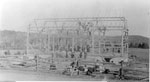 Cottrell Barn Raising, circa 1900