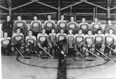 Group Photograph of Hockey Team, The Sundridge Beavers, 1947 - 1948