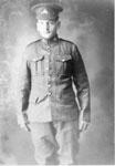 Portrait Photograph of Hezzie Towle in Uniform, circa 1916