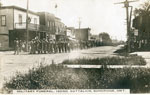 Postcard of a Military Funeral for a Member of the 162 Battalion, circa 1916