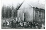 Standing Outside the Pevensey Pioneer School, circa 1890