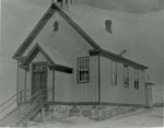 White One Room School House, circa 1925