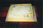 Cake Celebrating 100th Anniversary of the Sundridge Strong Library