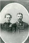Portrait Photograph of Jack and Jennie Cook, circa 1910