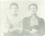 Portrait Photograph of Lillian and Sylvia Cottrell, circa 1920
