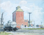 Painting Titled "Grist Mill at Sundridge"