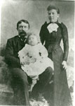 Portrait Photograph of the Lang Family, circa 1900