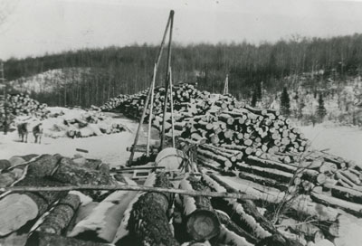 Kent's Mill Log Dump, circa 1935