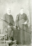 Studio Photograph of Hiram and Catherine Tripp, circa 1890