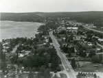 Aerial Photograph of Main Street and Highway 11, Sundridge, circa 1960