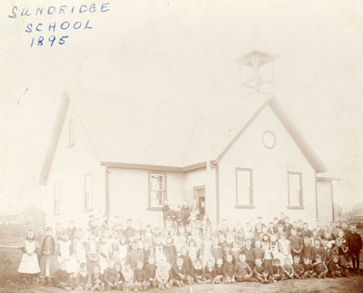 Group Photograph at Sundridge School, 1895