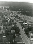 Aerial Photograph of Main Street and Highway 11, Sundridge, ON, circa 1960