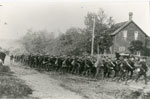 Marching World War I Soldiers, Sundridge, circa 1916
