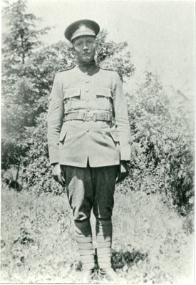 Portrait of Sergeant James Mingare, circa 1916
