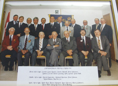 Sundridge Lion's Club, 1994