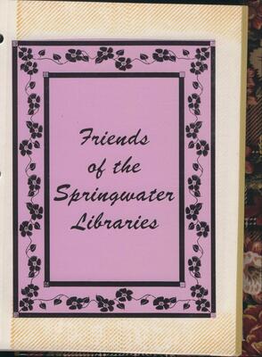 Friends of the Springwater Libraries Photo Album