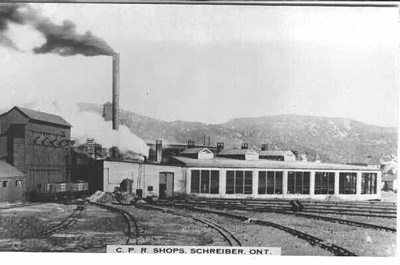 CPR Shops, Schreiber (~1937)