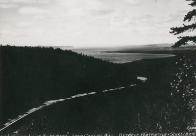 Cavers Hill and Lake Superior