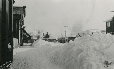 Winter in Schreiber, Ontario