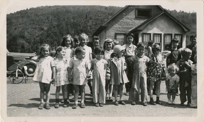 Children in Front of Carmody's House