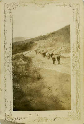 Construction Crew With Horses