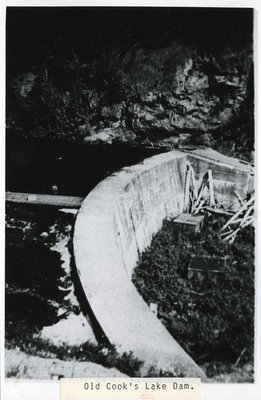 Old Cook's Lake Dam