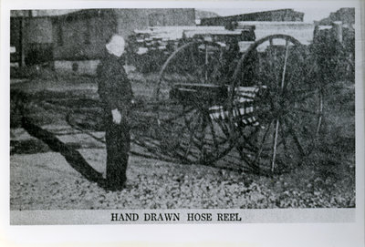 Hand Drawn Hose Reel