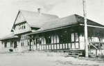 Post card of Old C.P.R. Station