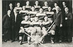 Post card of Schreiber Hockey Team