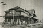 Post card of 2nd C.P.R. Station