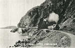 Post card of scenic view along North Shore