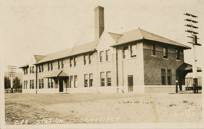 Post Card of the C.P.R. Station