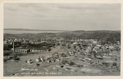 Post Card of Schreiber, Ontario.