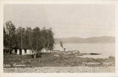 Post Card of Lake Superior