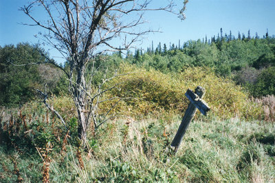 Old cross at Coldwell