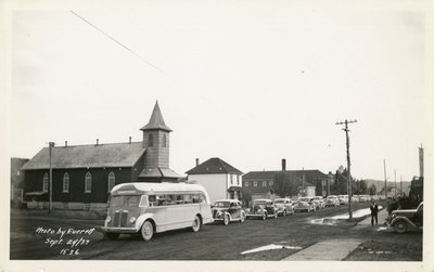 First Bus in Schreiber