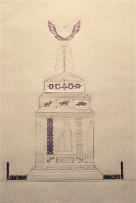 1812 Peace Monument-conceptual design