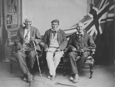 Last surviving Six Nations Veterans of the War of 1812