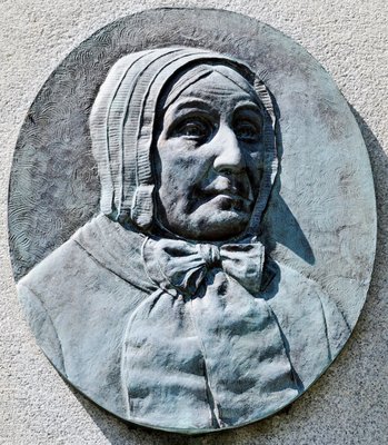 Relief on Laura Secord Monument, Queenston Heights