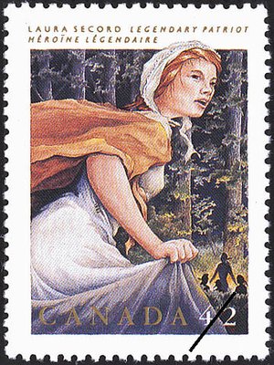 Laura Secord Commemorative Stamp