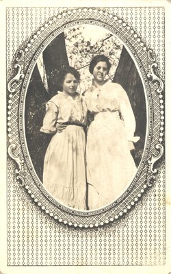 Photograph of Olive (Masters) Bartlett and Friend