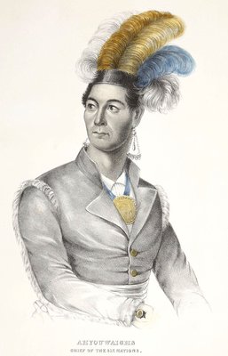 Ahyouwaighs, Chief of the Six Nations 1838