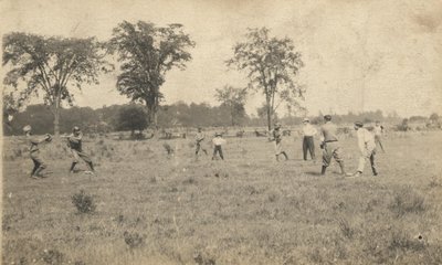 Six Nations Baseball Game in Field