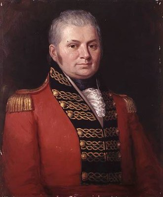 Painting of John Graves Simcoe