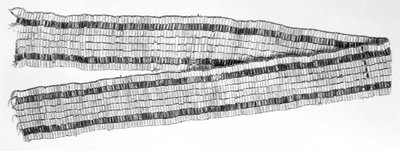 Two Row (or Two Paths) Wampum Belt