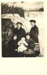 Albert Anderson and others at Niagara Falls