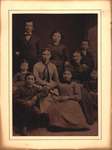 Widow and Children of John Miller Sr. Family Picture