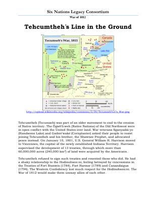 War of 1812 Series (12): Tehcumtheh’s Line in the Ground