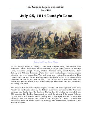 War of 1812 Series (32): Lundy’s Lane