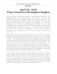 War of 1812 Series (38): Peace Council at Burlington Heights